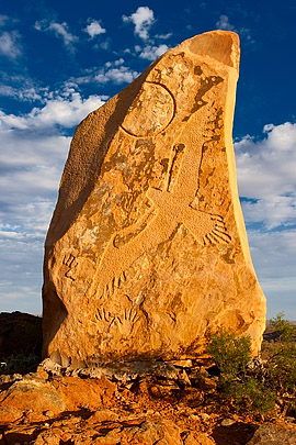 Facing the Day and the Night, The Broken Hill Sculpture Symposium