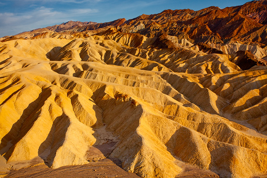 Zabriskie Point, Death Valley, California, USA