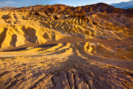 Zabriskie Point, Death Valley, California, USA