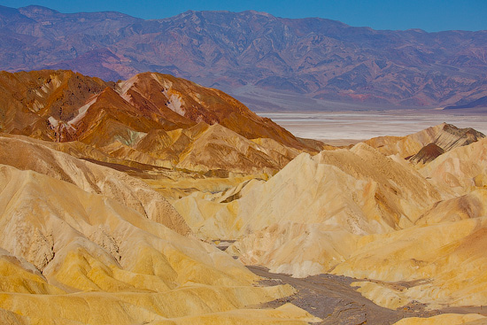 Zabriskie Point, Death Valley, California, USA