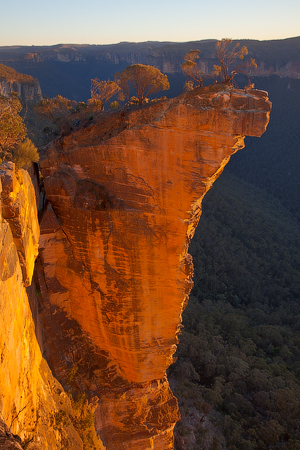 Hanging Rock, Blue Mountains National Park, NSW, Australia
