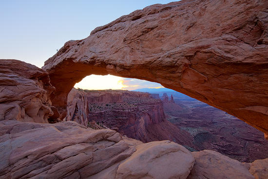 Mesa Arch, Canyonlands National Park, Utah, USA