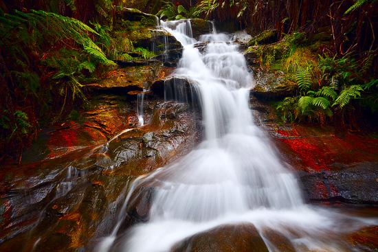 Leura Waterfalls, Blue Mountains National Park, NSW, Australia