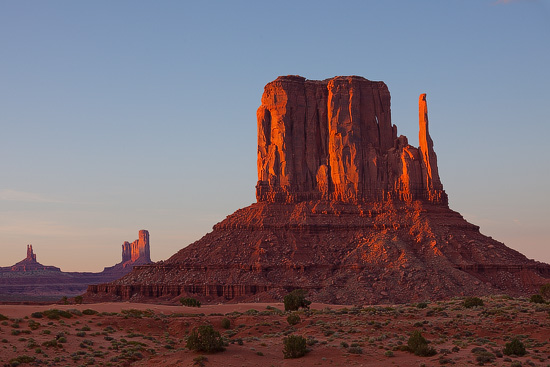 West Mitten Butte, Monument Valley, Arizona, USA