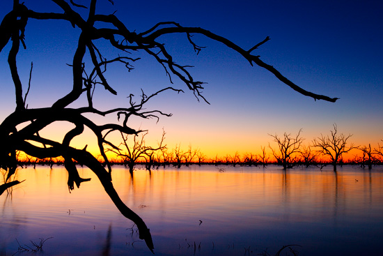The Lake Pamamaroo, NSW, Australia