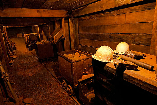 Mine interiors at Cobar Heritage Centre