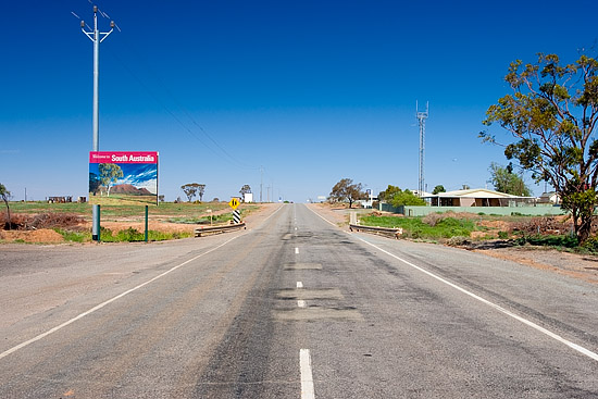 NSW/SA border