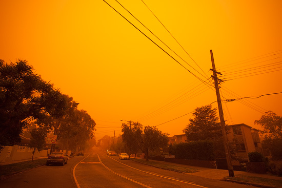 Sydney Under Dust Blanket, Sydney, Australia