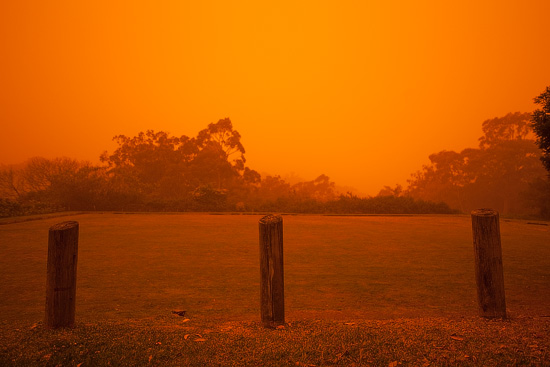 Sydney Under Dust Blanket, Sydney, Australia