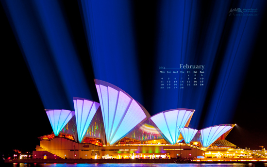 Sydney Opera House, Vivid Sydney 2011, Australia