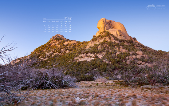 The Cathedral, Mount Buffalo National Park, Victoria, Australia | Desktop Wallpaper May 2015 Calendar (550x344)