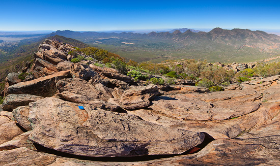 Wilpena Pound, view from St. Mary's Peak