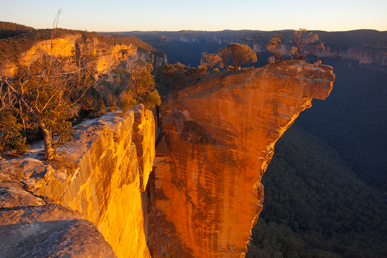 Hanging Rock, Blue Mountains National Park, NSW, Australia