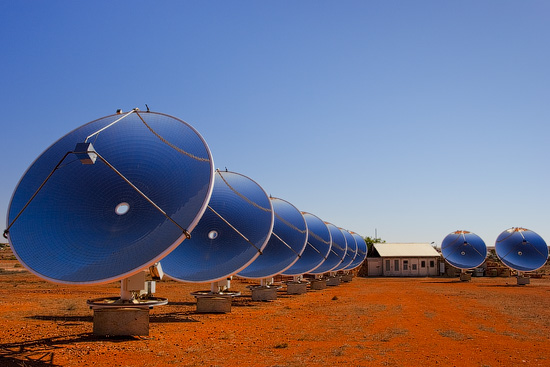 White Cliffs Solar Power Station, NSW, Australia