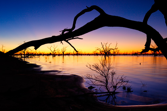 The Lake Pamamaroo, NSW, Australia